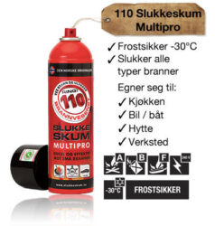 110 Slukkeskum Multipro